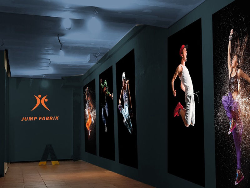 Der Jump Fabrik Eingangsbereich