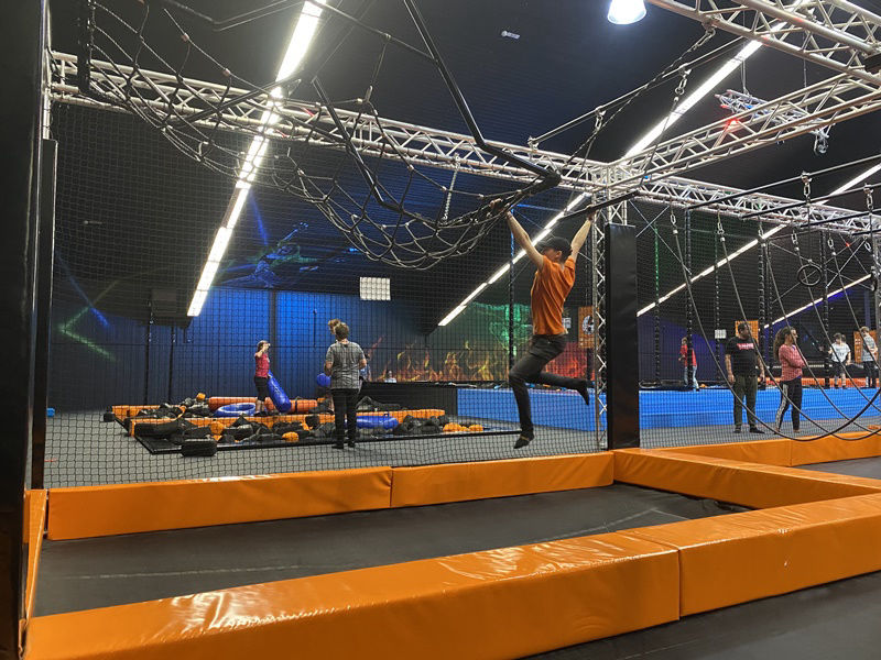 Attraktion Ninja Parcours